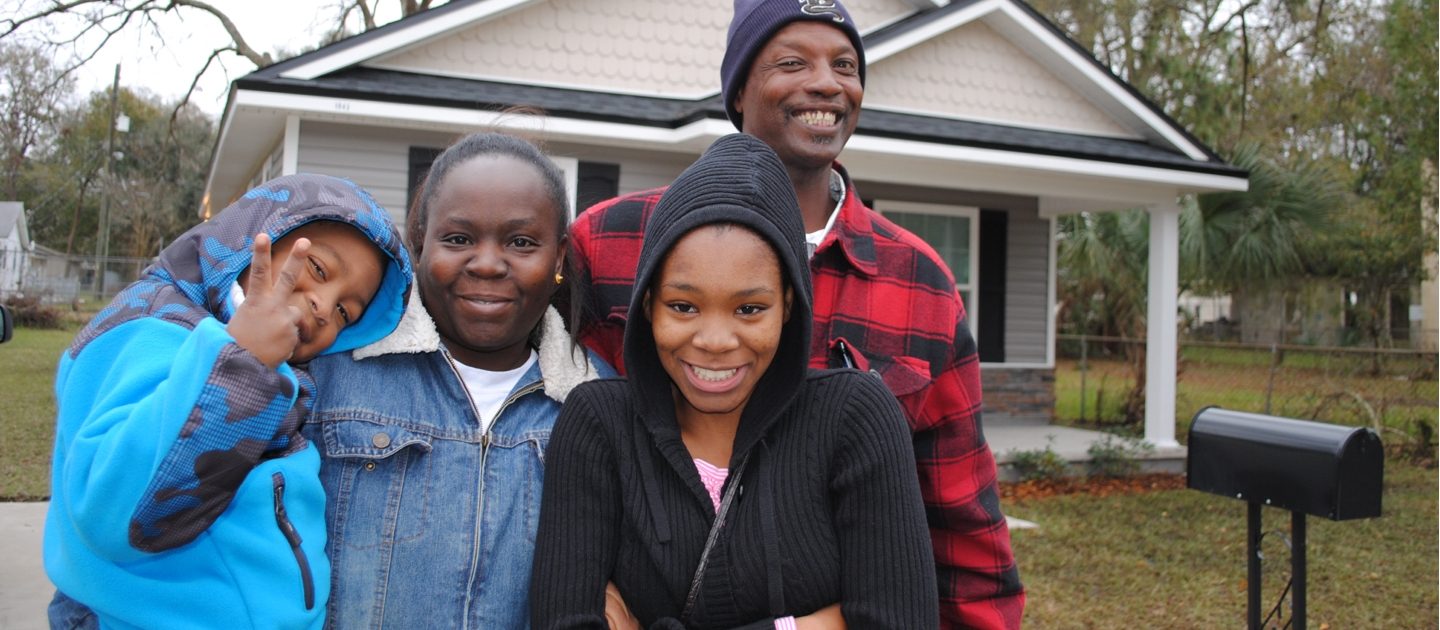 Family With New Home