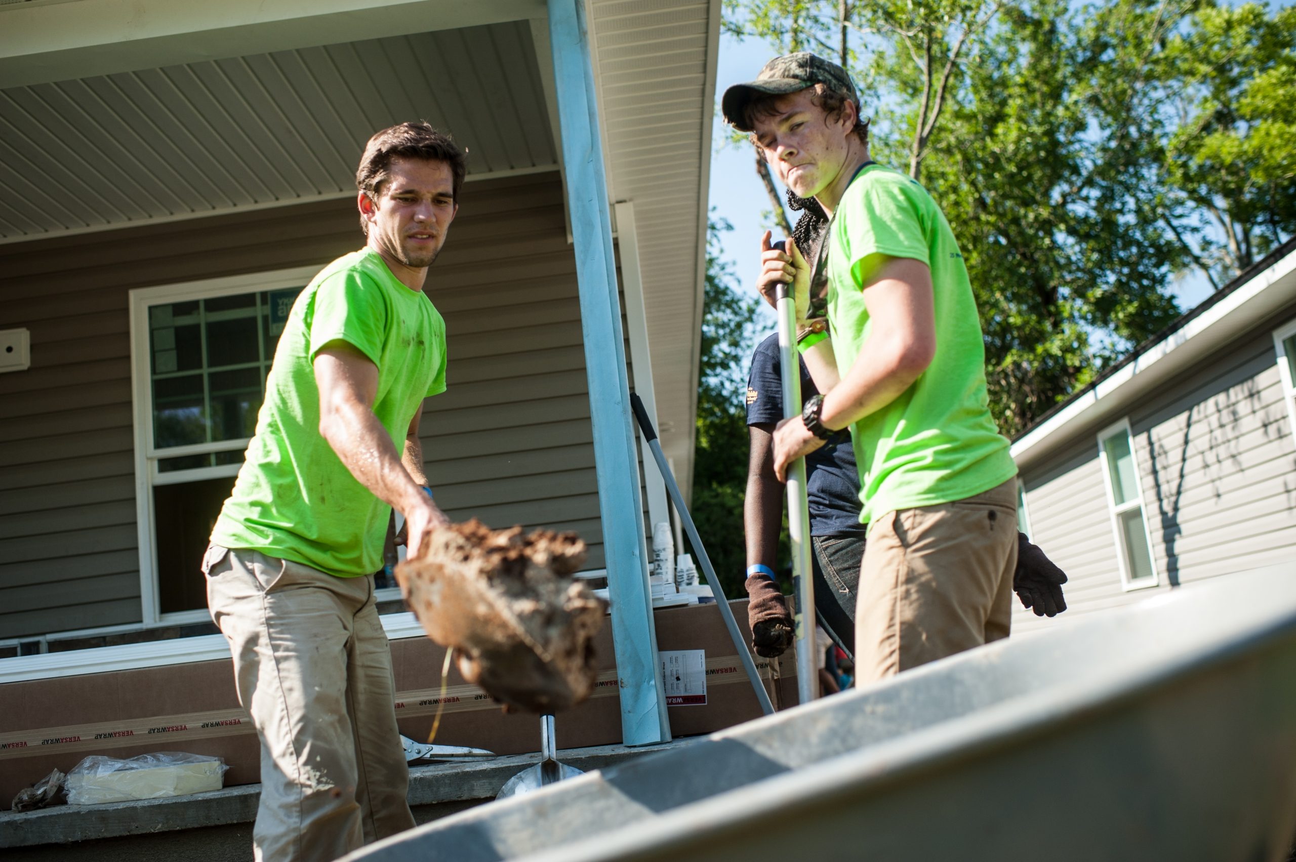 Habitat For Humanity Volunteers