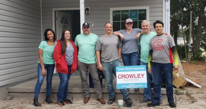 crowley team with a house