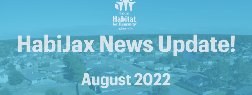 August 2022 HabiJax News Update