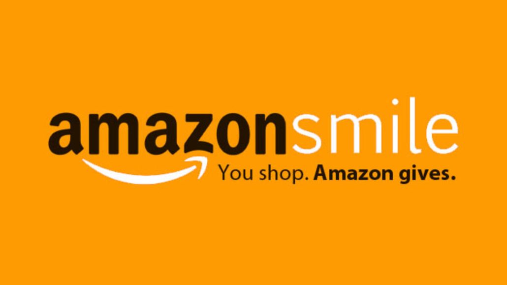 Amazon Smile logo - you shop, amazon gives