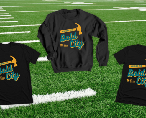 building the bold city shirts