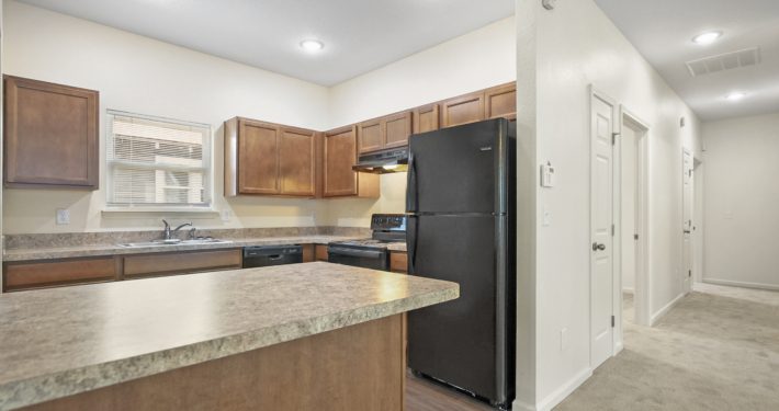 kitchen and hallway view