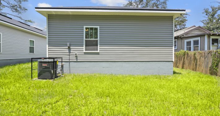 side view of the house