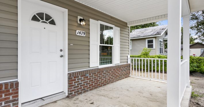 front porch cropped view