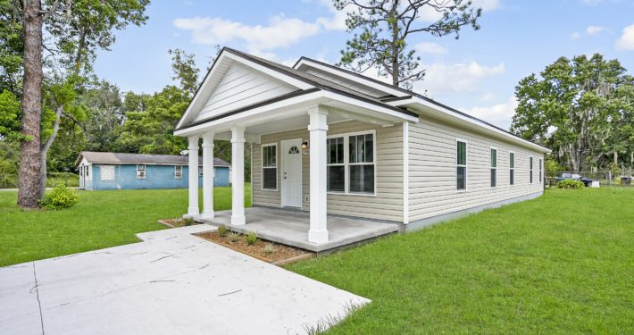 house view from the side