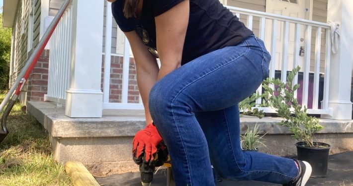 Haskell builds, leads by serving