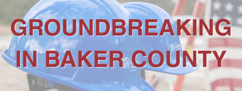 Groundbreaking in Macclenny