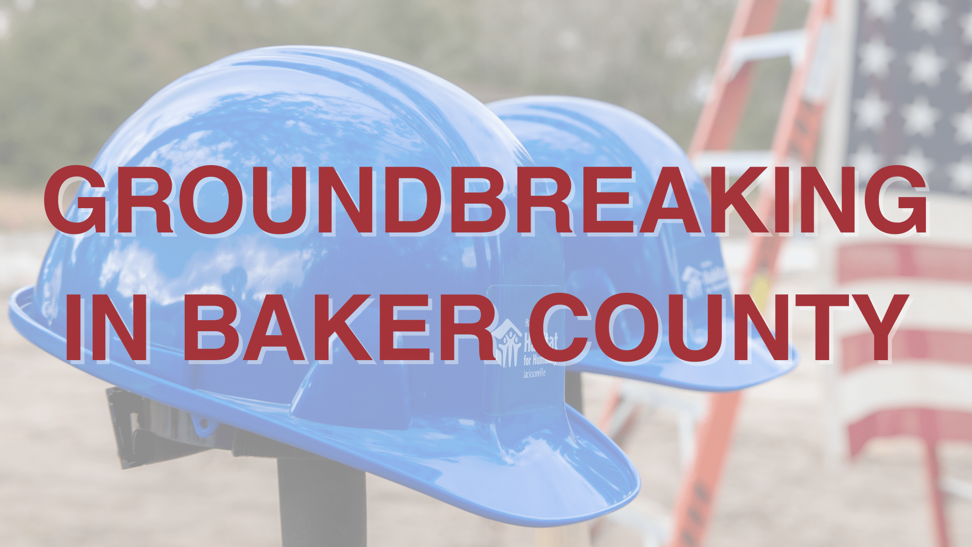 Groundbreaking in Macclenny
