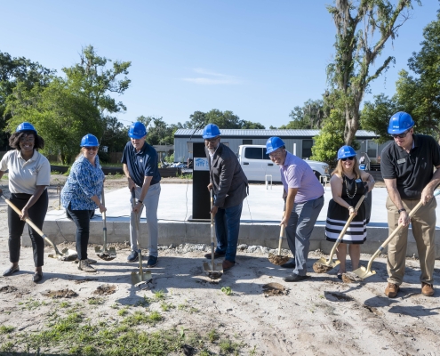 Groundbreaking for first Macclenny homes
