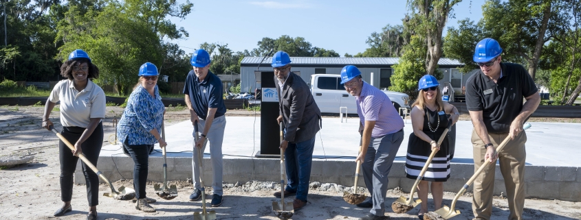 Groundbreaking for first Macclenny homes